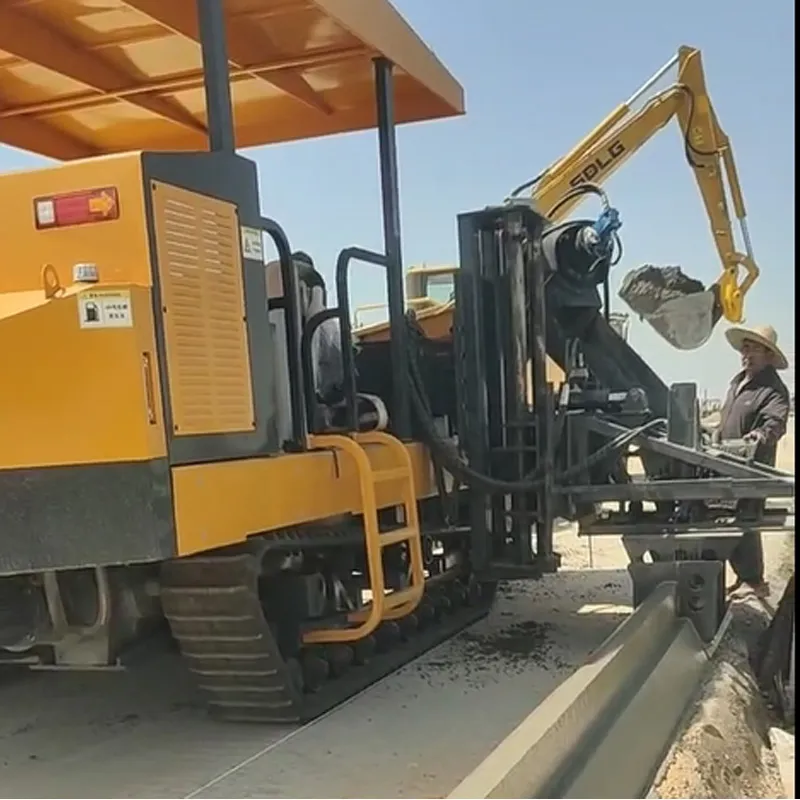RWSP50CK Upgraded Rubber Crawler Concrete Slipform Paver
