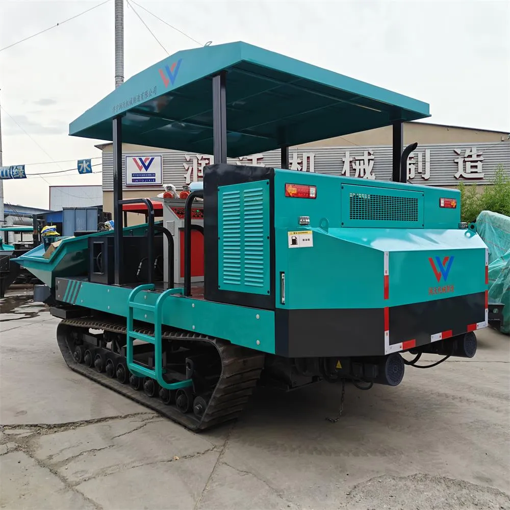 RWSP50CK Upgraded Rubber Crawler Concrete Slipform Paver