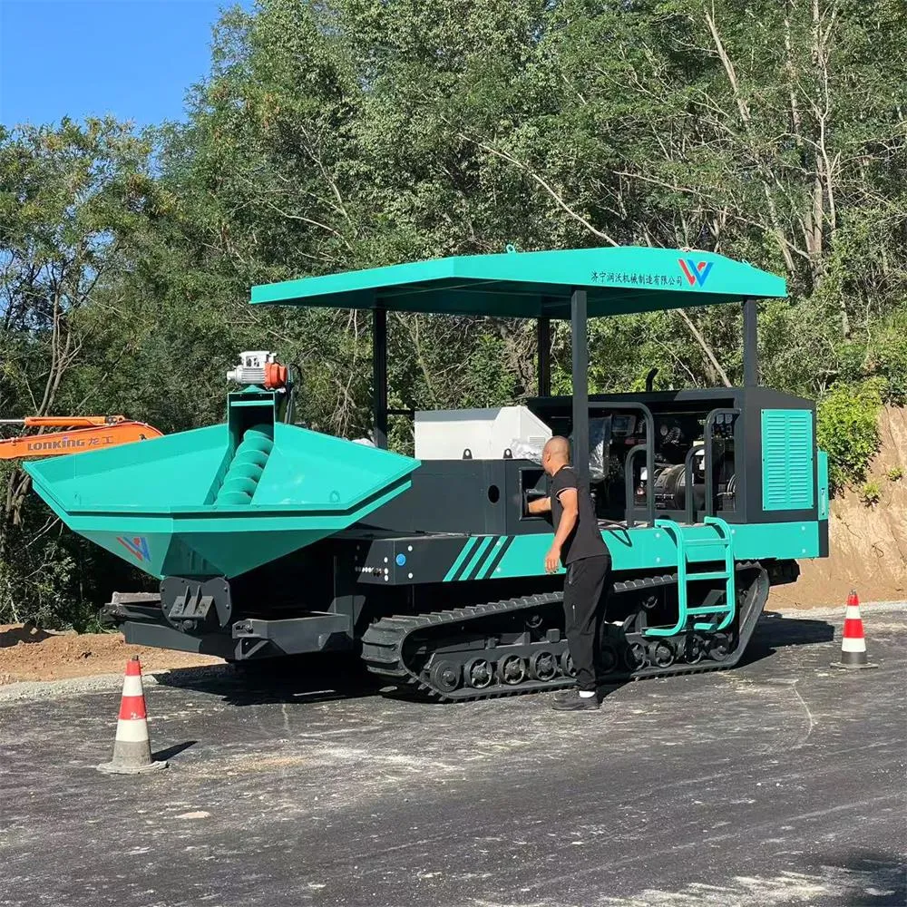 RWSP50CK Upgraded Rubber Crawler Concrete Slipform Paver